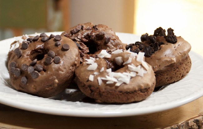 Image of Healthy Cacao Bliss Donut Recipe
